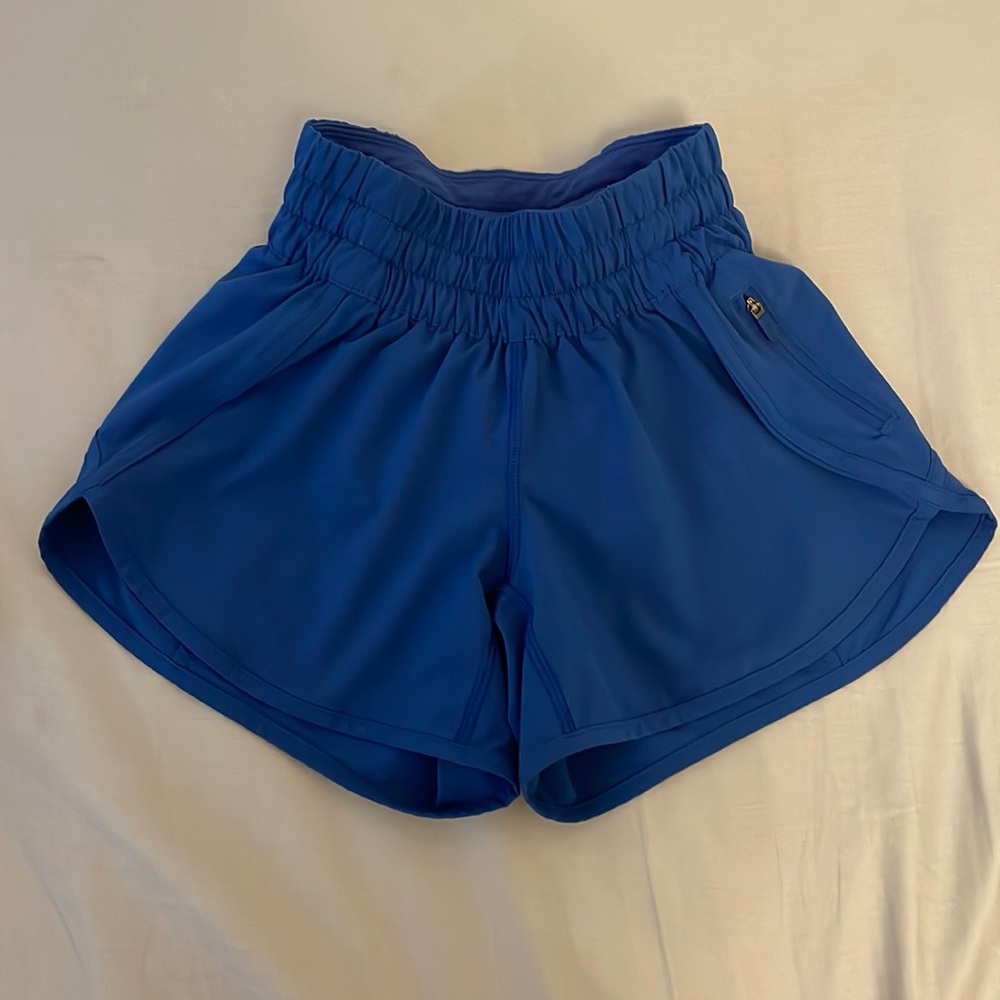 Lululemon track that high-rise lined shorts 3"